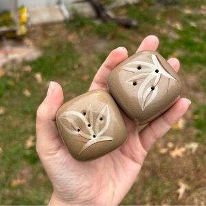 Vintage Winfield Pottery California Desert Dawn Salt and Pepper‎ Shaker